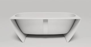 Ванна из искусственного камня Salini Sofia Wall S-Sense 102513G 180x85см белый глянцевый